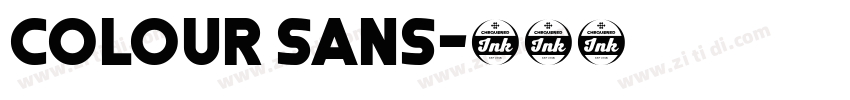 Colour Sans字体转换
